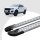 Trittbretter passend für Ford Ranger ab 2015 (Model: VISO, Farbe: Silber) mit ABE