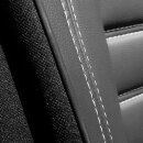 Sitzbez&uuml;ge passend f&uuml;r f&uuml;r Toyota Auris (Schwarz-Wei&szlig;)
