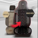 Sitzbez&uuml;ge passend f&uuml;r f&uuml;r Mazda CX-5 (Schwarz-Rot Class)