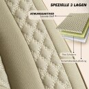 Sitzbez&uuml;ge (Pilot) passend f&uuml;r Toyota Avensis (Beige) 3.3 Komplett