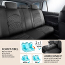 Sitzbez&uuml;ge (Pilot) passend f&uuml;r Suzuki Ignis (Grau) 3.4 Komplett