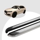 Trittbretter passend f&uuml;r Audi Q5 ab 08/2008-12/2016 (Model: MYDO, Farbe: Chrom) mit ABE