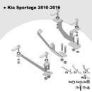 Trittbretter passend f&uuml;r Kia Sportage ab 09/2009-12/2015 (Model: MYDO, Farbe: Chrom) mit ABE
