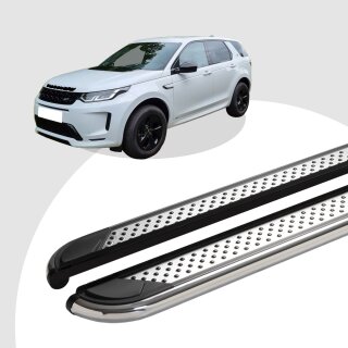 Trittbretter passend für Land Rover Discovery Sport 11/2014 (Model: MYDO, Farbe: Chrom) mit ABE