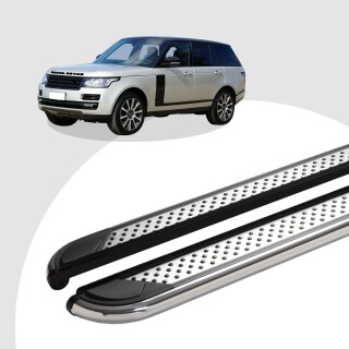 Trittbretter passend für Land Rover Range Rover Vogue ab 08/2012 (Model: MYDO, Farbe: Chrom)