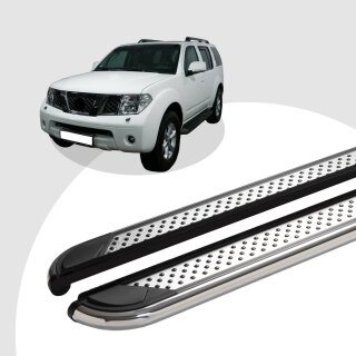 Trittbretter passend für Nissan Pathfinder ab 01/2005-12/2012 (Model: MYDO, Farbe: Chrom)