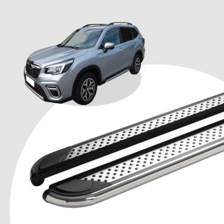 Trittbretter passend für Subaru Forester 11/2012-12/2017 (Model: MYDO, Farbe: Chrom) mit ABE