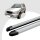 Trittbretter passend für Mercedes ML W163 ab 02/1998-06/2005 (Model: MAJA, Farbe: Silber) ABE