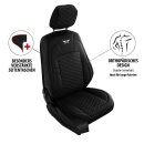Sitzbez&uuml;ge passend f&uuml;r SsangYong Rexton (Schwarz) Komplett