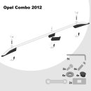 Dachreling passend f&uuml;r Opel Combo L1 kurz (SWB) Baujahr 2012-2018 (Aluminium) mit T&Uuml;V/ABE