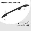 Dachreling passend f&uuml;r Citroen Jumpy Baujahr 2006-2016 L1 kurz (Schwarz) mit ABE