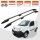 Dachreling passend für Renault Kangoo L2 mittel (SWB) Baujahr ab 2008 (Schwarz) mit ABE