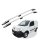 Dachreling passend für Renault Kangoo L2 mittel (SWB) Baujahr ab 2008 (Aluminium) mit ABE