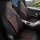 Sitzbezüge (Pilot) passend für Iveco Iveco Daily (Schwarz-Rot) 4.2