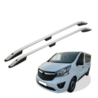 Dachreling passend für Opel Vivaro L1 kurz (SWB) Baujahr ab 2015 (Aluminium) mit ABE