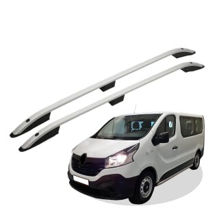 Dachreling passend für Renault Trafic L2 lang (LWB) Baujahr ab 2015 (Aluminium) mit ABE