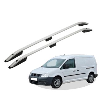 Dachreling passend für VW Caddy 2 Maxi Baujahr ab 2003 bis 2008 (Aluminium) mit ABE