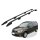 Dachreling passend für VW Caddy 4 Maxi ab 2010 bis 2020 (Schwarz) mit ABE