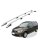 Dachreling passend für VW Caddy 4 Maxi ab 2010 bis 2020 (Aluminium) mit ABE