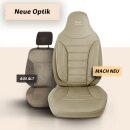 Sitzbez&uuml;ge (Pilot) passend f&uuml;r Audi A2 (Beige) 4.3