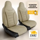 Sitzbez&uuml;ge (Pilot) passend f&uuml;r Mercedes Benz B-Klasse (Beige) 4.3