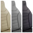 Sitzbez&uuml;ge (Pilot) passend f&uuml;r Seat Altea (Beige) 4.3