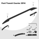 Dachreling passend f&uuml;r Ford Transit Courier Baujahr 2014 (Schwarz) mit ABE