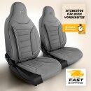 Sitzbez&uuml;ge (Pilot) passend f&uuml;r Audi A4 (Grau) 4.4