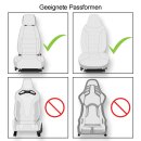 Sitzbez&uuml;ge (Pilot) passend f&uuml;r Toyota Hilux (Grau) 4.4