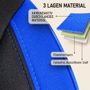 Sitzbez&uuml;ge passend f&uuml;r Polyroof Wohnmobil (Schwarz-Blau) Pilot 4.5