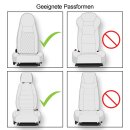 Sitzbez&uuml;ge passend f&uuml;r Aguti Sitze Wohnmobil (Schwarz-Blau) Pilot 4.5