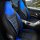 Sitzbezüge passend für Aguti Sitze Wohnmobil (Schwarz-Blau) Pilot 4.5