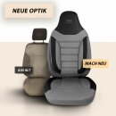 Sitzbez&uuml;ge (Pilot) passend f&uuml;r Opel Crossland X (Grau-Schwarz) 4.6