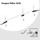 Dachreling passend f&uuml;r Peugeot Rifter L2 lang (LWB) Baujahr ab 2018 (Aluminium) mit ABE