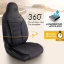Sitzbezüge passend für PLA Wohnmobil (Schwarz)...